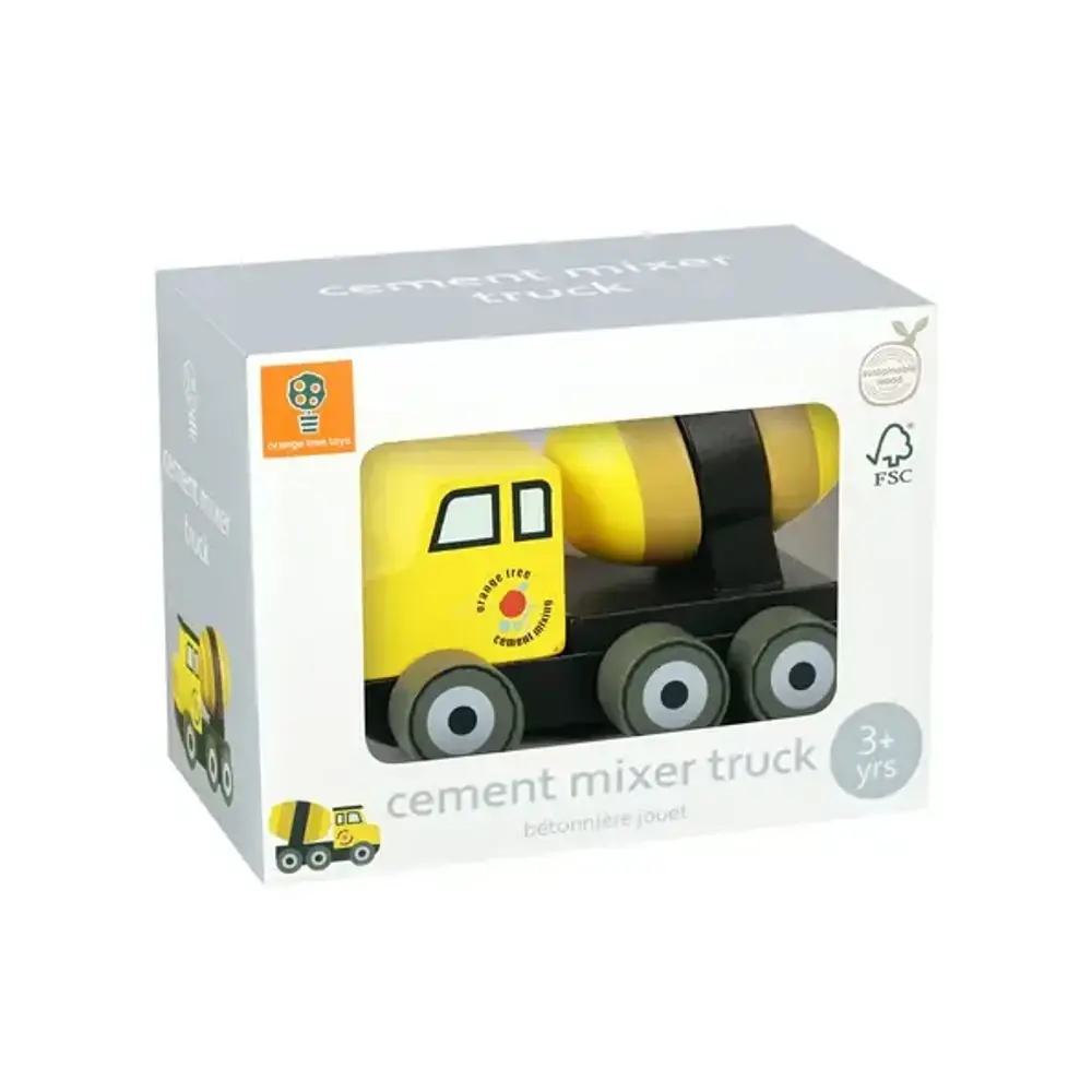 Orange Tree Toys Cement Mixer